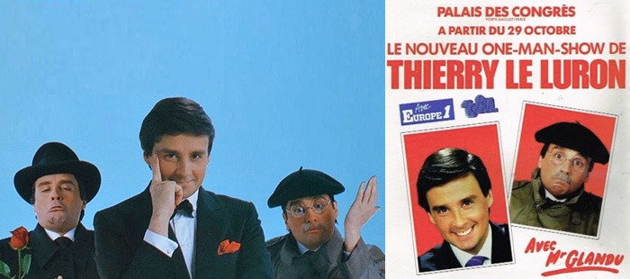 One-man show de Thierry Le Luron au Palais des Congres